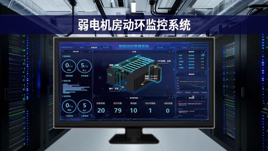 弱電機房動環監控系統,智能聯動,增強機房安全防護能力